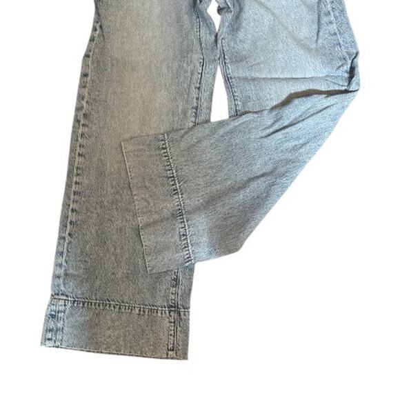 New Gap Factory High Rise Wide Leg SuperLight Denim Jeans 4/27 - Picture 2 of 10